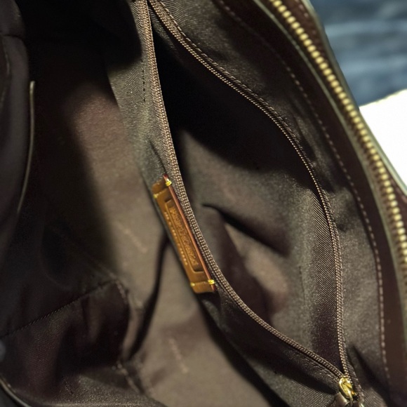 COACH F40862 Drew Satchel Handbag (Oxblood) - NWOT - Picture 6 of 11